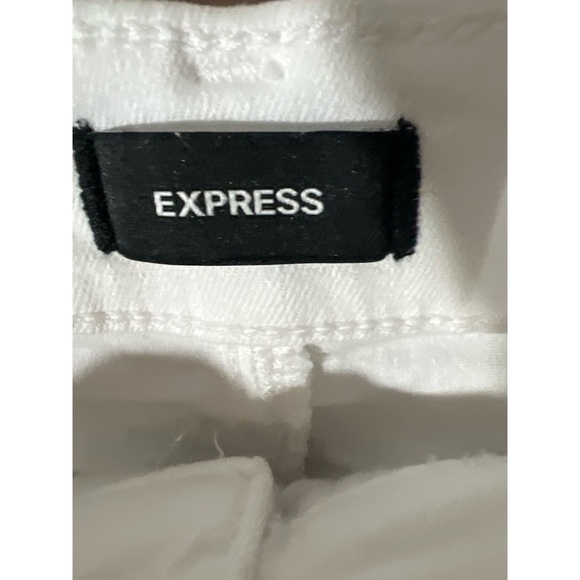 Express White Skinny Jeans - Picture 3 of 5